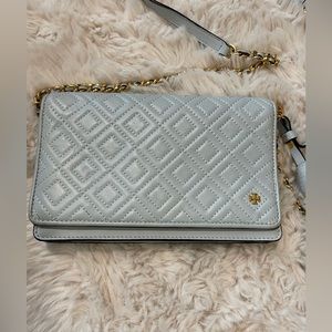 TORY BURCH Fleming chain Wallet- sandal SOLD